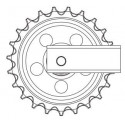 Roue folle dent�e JCB 801 / 801,4 / 801,6 / 8014 / 8015 / 8016 / 8017 / 8018 / MICROPLUS UX023R0F-JCB