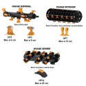Tête de broyage LS4REV (5 à 8ton)