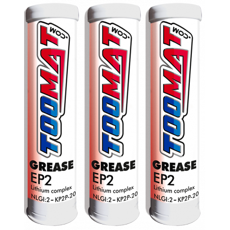 Graisse multi-usage TOOMAT MULTIS FIL EP 2 trois cartouches MULTIFILEP2