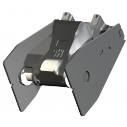 Platine à souder pour godet type MORIN M6
