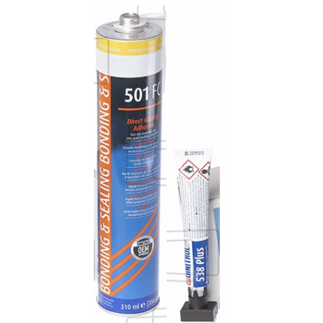 Kit de colle joint silicone pour vitrage+6m joint VIT-KITCOLLEVITRE