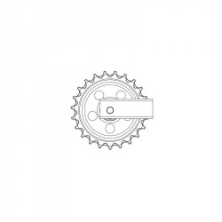Roue folle UX037Z0D UX037Z0D