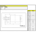 Galet supérieur pour mini pelle JCB 8026 C010108