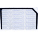 VITRE ARRIERE pour CATERPILLAR 301,5 / 301,6 / 301,8 / 302,5 / 303,5 / 304,5 SÉRIE 2 064373I