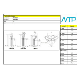 Barbotin KOBELCO SK18/SK018 R007201