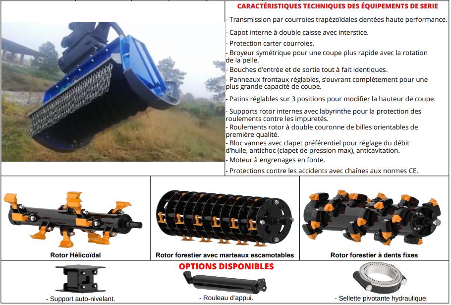 Epareuse intensive LS345REV